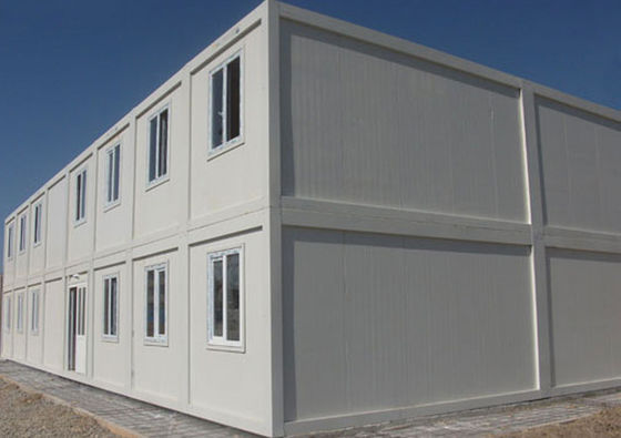 prefab house sandwich panel construction site modular prefab camp house for sale