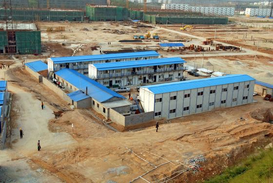 prefab labor house camp house sandwich panel prefabricated house for workers