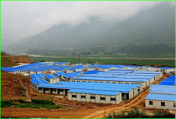 certificated prefab house temporary living quarter laborers camp/prefab labor house