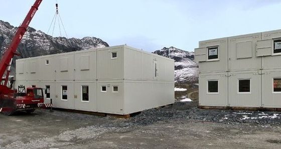 prefab container house for construction site and military camp