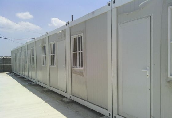 china made modular steel structural labour prefab container homes camping house