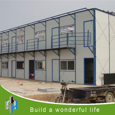 EPS/rockwool sandwich insulation prefab house for sale