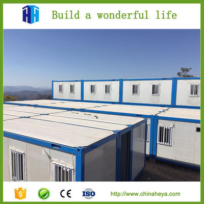 Prefabricated modular container workers camp project in El Salvador