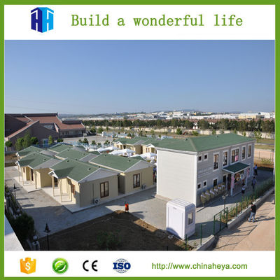 Low cost light steel frame prefab camp construction site accommodation house