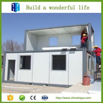 fast install sandwich panel prefab container house camping house prefab