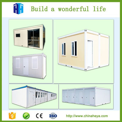 prefab shipping flat pack assembled loading expandable container house