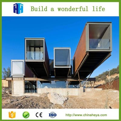 Wholesale factory price precast 2 storey 100m2 container house building plans
