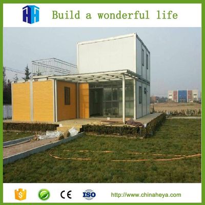 Wholesale factory price precast 2 storey 100m2 container house building plans