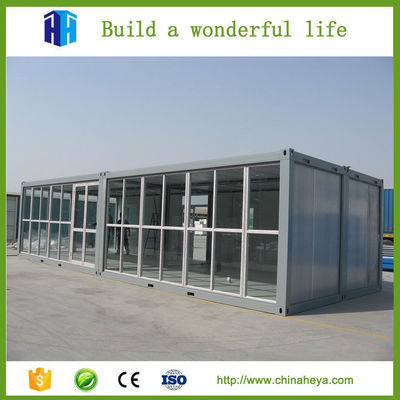 China supplier cheap prefab shipping expandable flat pack steel structure container house building
