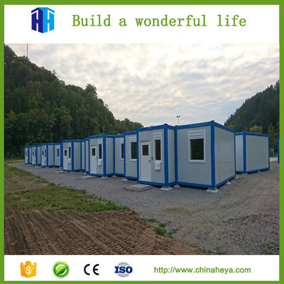 cheap prefab camp expandable flat pack container house prefabricated