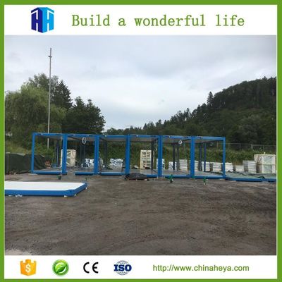HEYA cheap prefabricated steel frame prefab camp house in algeria