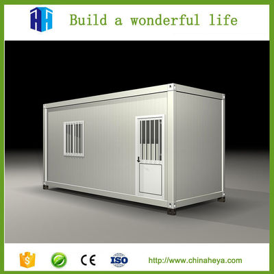 prefabricate sandwich panel expandable folding container house construction project