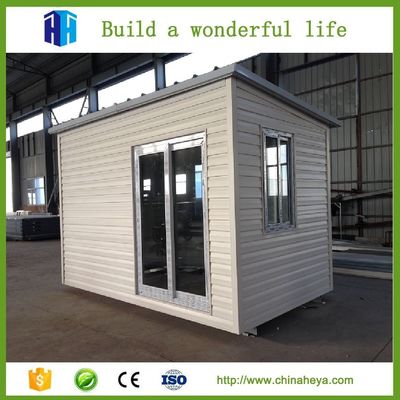 prefabricate sandwich panel expandable folding container house construction project
