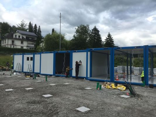 Workers accommodation prefab mobile container house steel modular housing