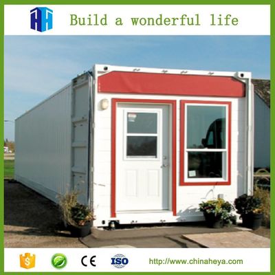Ready made steel frame prefab container panel houses plans made in China