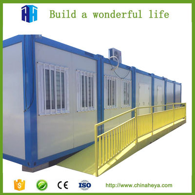 dubai low cost prefab military container van camp house philippines