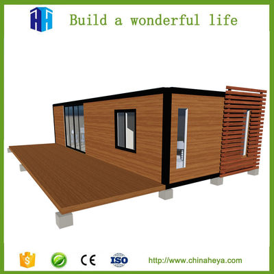 australia prefabricated expandable living 20ft steel framed container house with wheels