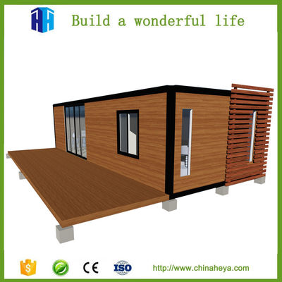 australia prefabricated expandable living 20ft steel framed container house with wheels