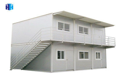 pre-made two story 20ft shipping steel frame container house modular in nepal
