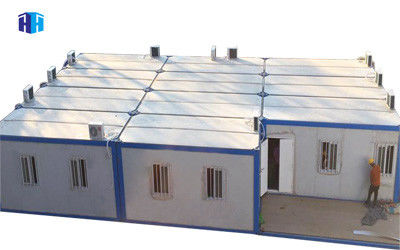 pre-made two story 20ft shipping steel frame container house modular in nepal