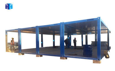 pre-made two story 20ft shipping steel frame container house modular in nepal