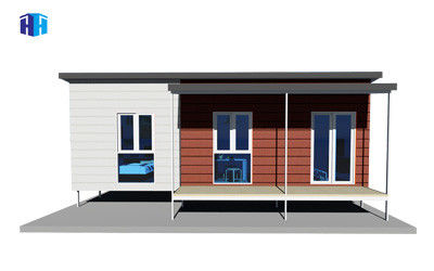 70 square meter small prefab modern steel house kits with barthroom design
