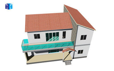 quotation for prefabricated homes luxury mobile steel structure villa house