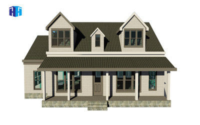 luxury prefab vacation steel structure villa simple villa house elevation designs