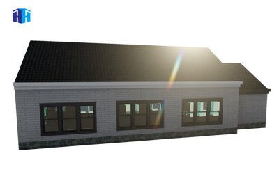 luxury prefab vacation steel structure villa simple villa house elevation designs