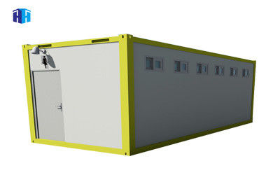 Waterproof prefabricated container house prices 20ft container toilet china supplier