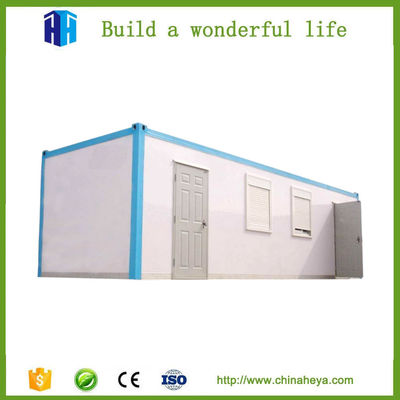Fast Construction Built Refugee Camp Prefabricated 20ft Container House