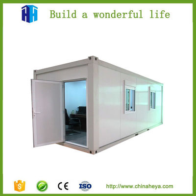 Fast Construction Built Refugee Camp Prefabricated 20ft Container House