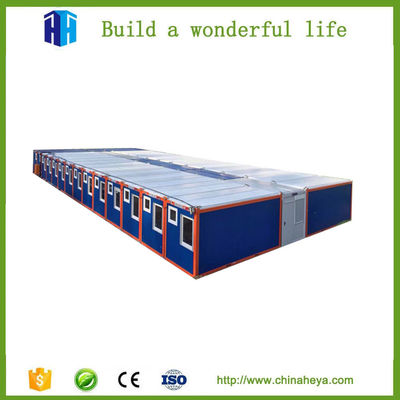 Fast Construction Built Refugee Camp Prefabricated 20ft Container House