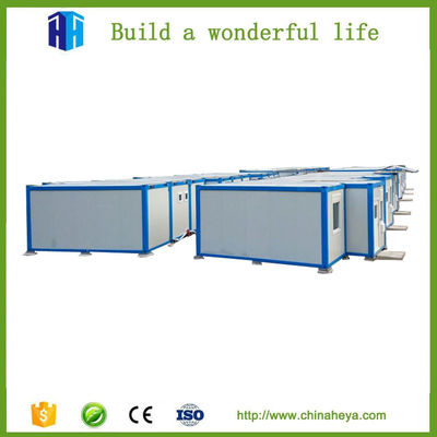 prefab sandwich panel container house for qatar labour camp accommodation