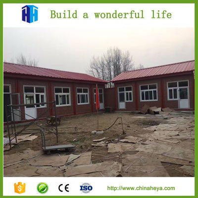 Beautiful appearance prefabricated container classroom easy construction