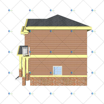 Luxury Villa - (QB02)Steel Luxury Front Elevation House Villa Modern Design