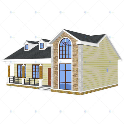 Luxury Villa - (QB04) 2 Floor Popular Prefab Luxury Villa Houses Selling