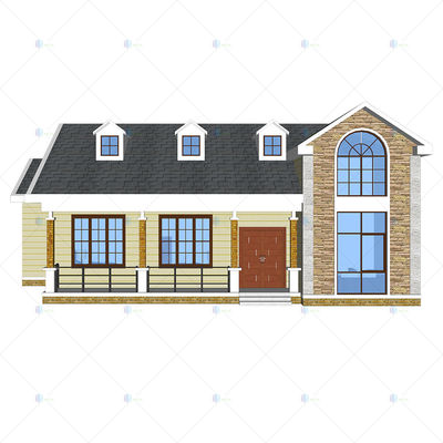 Luxury Villa - (QB04) 2 Floor Popular Prefab Luxury Villa Houses Selling