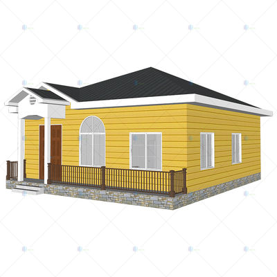 Luxury Villa - (QB05) 2019 New Price Steel Light Luxury Villa Design With Modular Kitchen