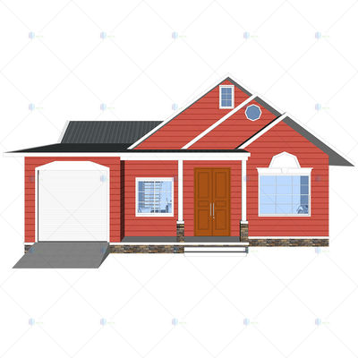 Luxury Villa - (QB07) Heya Prefab House Building Costs Pre Built Steel Buildings Poland Project