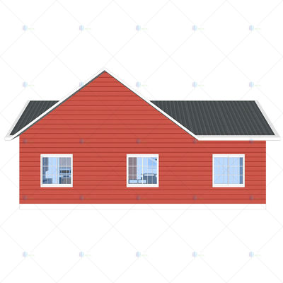 Luxury Villa - (QB07) Heya Prefab House Building Costs Pre Built Steel Buildings Poland Project