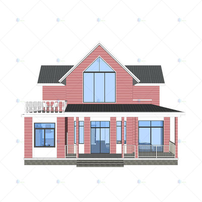 Luxury Villa - (QB08) Popular steel structure Houses Selling In Europe Market And South America Area Customers