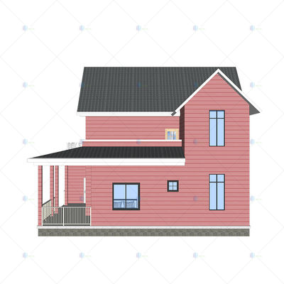 Luxury Villa - (QB08) Popular steel structure Houses Selling In Europe Market And South America Area Customers