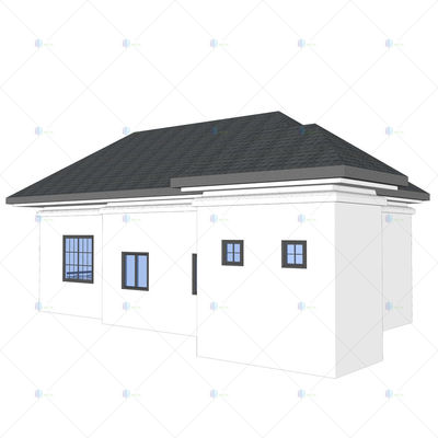 Luxury Villa - (QB09) 2019 New Price Prefab Homes Steel Structure Building Design With Modular Kitchen