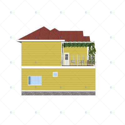 Luxury Villa - (QB12) 2019 New Design Steel Structure Prefab House With Kitchen And Bathroom