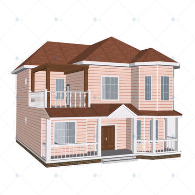 Luxury Villa - (QB14) Steel Sandwich Panel Prefab House Professional Design House Eps Color Steel Prefab House