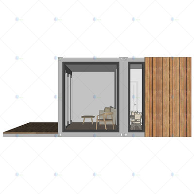 Heya-1X03 Collapsible Storage Prefab Container House 40Ft Container Storage Use