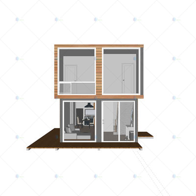 Residential - (Heya-2X05) Prefabricated Expandable Container Homes 40Ft Luxury House Prices