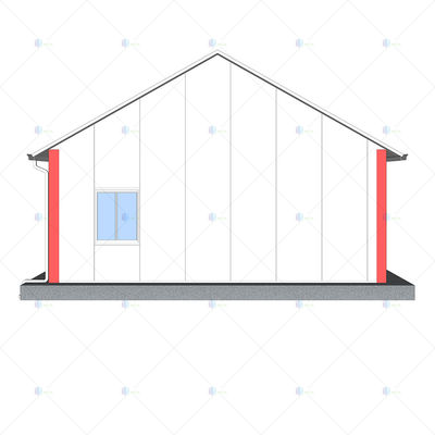 Heya-2B01-A China 2 room sandwich panel house best selling prefab building factory