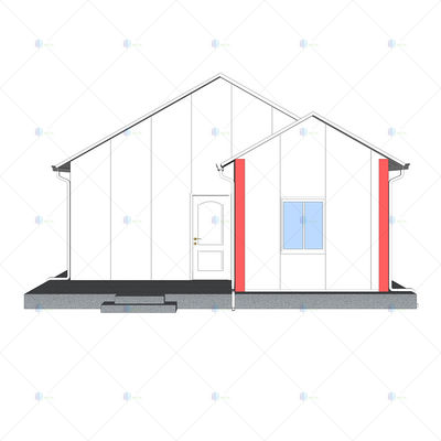 Heya-2B01-A China 2 room sandwich panel house best selling prefab building factory